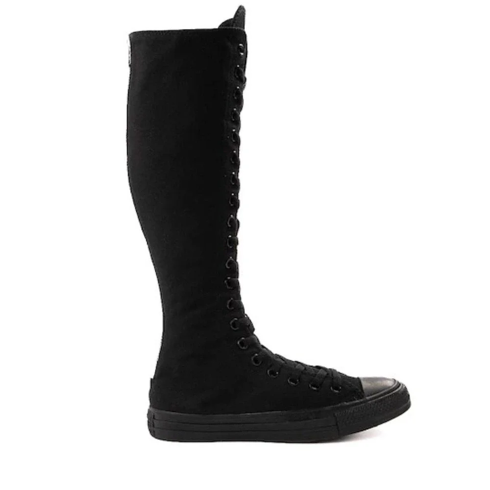 Converse Chuck Taylor All Star Black Boots - Men's 8.5 / Women's 10.5‎ - NIB